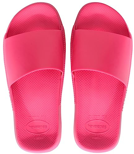 Havaianas Slide Classic, Infradito Unisex - Adulto, Rosa Elettrico Rosa, 45/46 EU