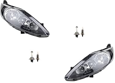 Johns, Scheinwerfer Halogen passend für Ford Fiesta 08 08-12 mit H7 H1 Set Links Rechts