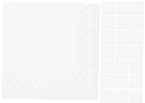 WRITWAA 100fogli Tovaglioli Usa e Getta Di Carta Tovaglioli Per Ospiti Articoli Per Feste Decorazioni Per Tavola Forniture Per Tavola Decorativi Per Feste