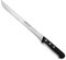 Arcos Couteau à Jambon en Acier Inoxydable. Lame 240 mm. Manche Ergonomique en Polyoxyméthylène. Série Universelle. Couleur Noire