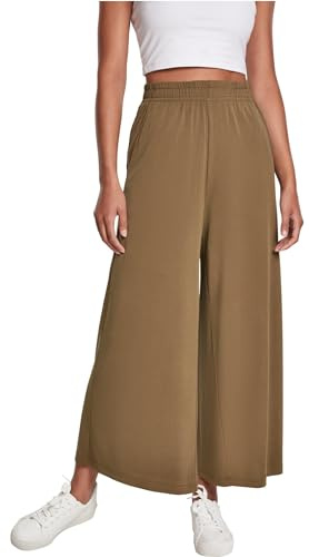 URBAN CLASSICS Pantaloni Donna Eleganti, Pantaloni Freschi e Comodi con Tasche, Tessuto Morbido, Disponibili in Diversi Colori e Taglie da XS - 5XL