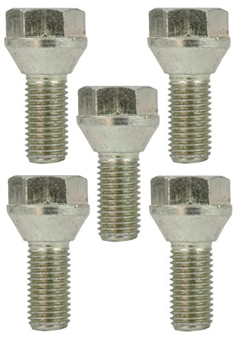 Generisch Bullone conico M 12 x 1,5 SW19 per rimorchio ruota completa (5)