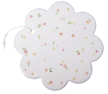 Brandani 51171 DECORATION POLLINE LILLA CERAMICA/SUGHERO, delicati fiori e boccioli, No Lavastoviglie, No Microonde, No Forno, No Freezer, cm d 20