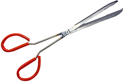 OFFSCH Pinza in Metallo Per Crostacei e Morsetto Antiscivolo Riutilizzabile Per Pesca e Casa Strumento Sicuro Per Granchi Gamberi e Pesci Con Manico Protettivo Ergonomico