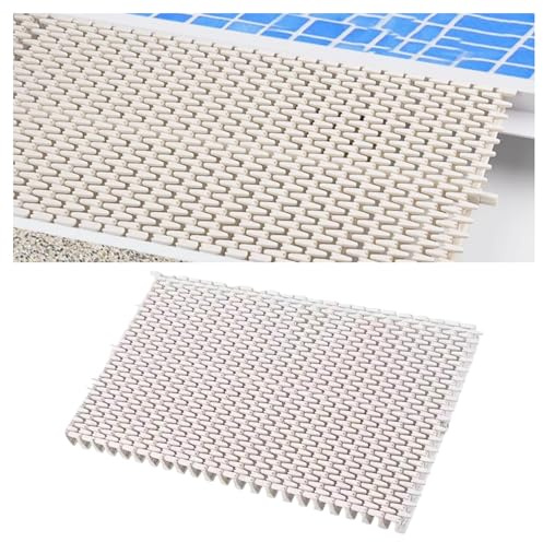 Swimming pool drainage overflow grate, floor drain cover for swimming pools, splicing plastic water grate, flexible channel grate(18 cm)