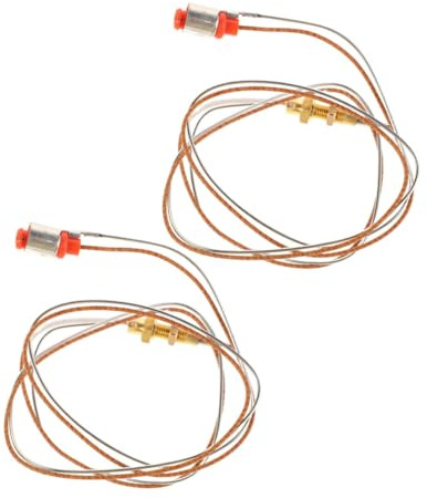 HONITANO Termocoppia Protezione Spegnimento Fiamma 2 Pezzi in Acciaio Inossidabile Piano Cottura Sensore di Sicurezza per Cucina