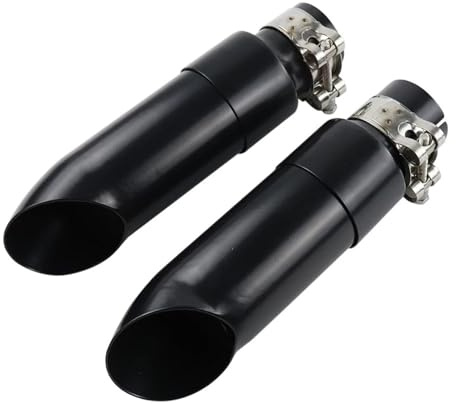 Terminale Di Scarico Moto Per Indian Scout Bobber Sixty Per Rogue Twenty 2015-2023 Slip-On Short GP Slip Ons Silenziatori Con DB Killer(Black With muffler)
