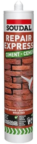 Soudal Repair Express Cement Arylic Polymer Textured Sealant - Brick Red
