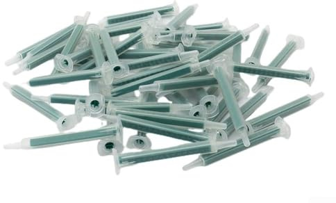 Lot de 50 buses de mélange 2K pour résine époxy, distributeur de colle, accessoire de mélange