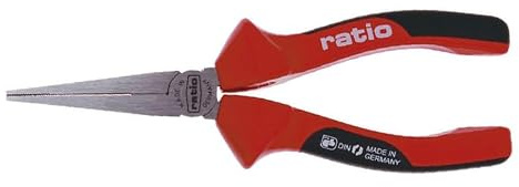 Alicate boca plana 160mm.ratio pro