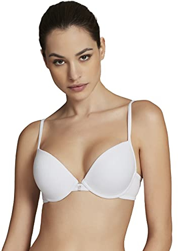 Papillon E' BY Papillon Martina Reggiseno Push-UP con Coppa Graduata in Cotone Elasticizzato (IT, Taglia della Coppa & Taglia della Fascia, B, 3, Bianco)