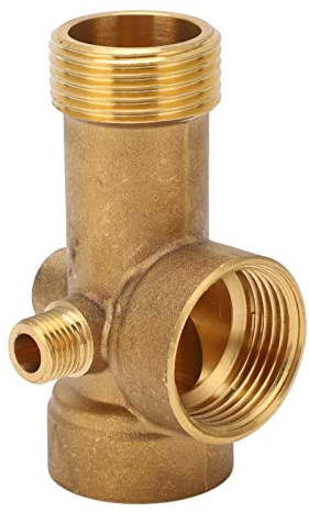 Instalación de Tuberías de 5 Vías, Tubería de latón Pezon Agua Aceite Gas Tubería Conector G1/4 G1 Rosca para Cocina Baño y la Industria