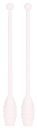 Sport-Tec Turnkeulen aus Kunststoff 2er-Set, Jonglier Keule, Schwungkeulen, Gymnastikkeulen, Akrobatikkeulen, 45 cm