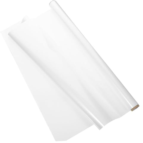 GLEAVI Tableau Blanc Autocollant pour Éducatif, Facile à Appliquer, en Plastique Blanc, pour Salle de Classe et Bureau