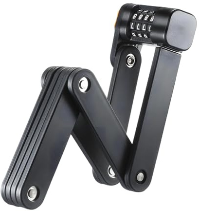 Cerradura plegable portátil, combinación, resistente