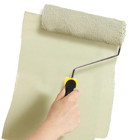 - Rodillo de textura - Rodillo profesional para aplicar lodos, herramienta de cepillo de revestimiento de pared para techo, superficies lisas y decorativas para contratistas en el sitio, oficina