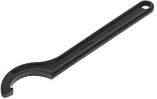GEDORE Clé à ergot à encoche, Pour écrou à encoches, Taille 45 à 50 mm, Pointes Ø 5 mm, Clé, 40 45-50