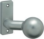 Alpertec Türbeschlag für Gartentor Kugel Türknopf Türklinke Türdrücker Türgriffe, 1 Stück, 50021320