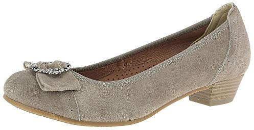 Hirschkogel 3009220, Damen Pumps, Beige (Taupe 066), 39 EU (6 UK)