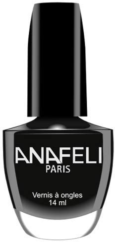 Ana Paris - Vernis à ongles Collection LAQUÉ Manucure française Classique 14 ml - (No 51 Noir)