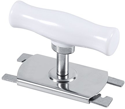 1Pc Stainless Steel Jar Opener, Anti-Skid Glass Bottle Cap Opener, Labor-Saving Twist Screw Capping Tool