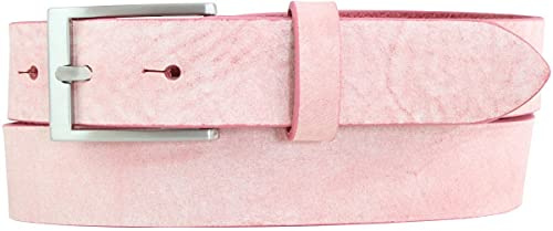 BELTINGER Herren-Gürtel aus weichem Vollrindleder Vintage-Look 3 cm | Leder-Gürtel für Herren 30mm | Schmaler Gürtel Used-Look