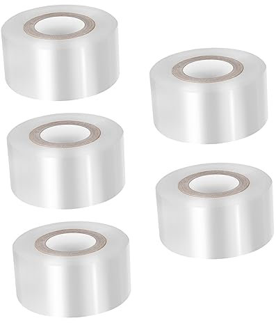 BESPORTBLE 5rollen Gartenpfropfband Aus Pe-Material Selbstklebend Flexibel Und Langlebig Für Pfropfen Und Knospen Von Obstbäumen Und Gartenpflanzen