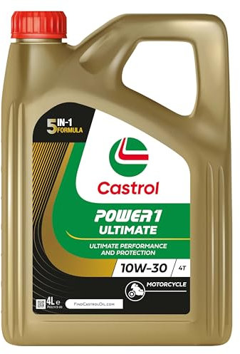 Castrol POWER1 ULTIMATE 4T 10W-30 Motorcycle Oil 4L