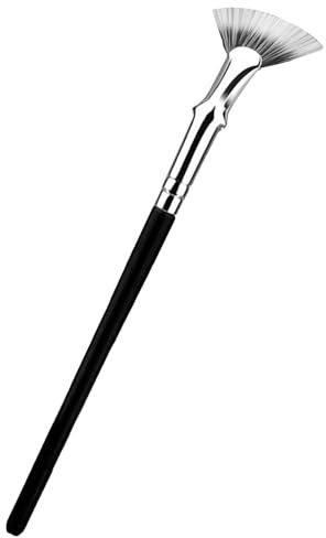 Bent Lash Fan Brush - 120° Angled Fan Shaped Mascara Clumps Removal Brushes, Brow Groomers & Lash Combs, Lash Wand Brush, Mascara Applicator Eyelash Definer, Comb Eyelash Separator, Cosmetic Brushes