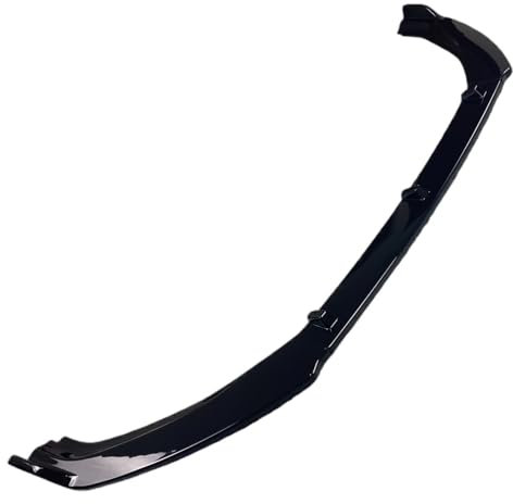 Auto Frontspoiler Lippe Für VW Für Golf 7 7,5 Für GTI Für GTD R Line 2013-2020 Glanz Schwarz Auto Front Stoßstange Splitter Lip Front Bumper Spoiler Lippe(B)