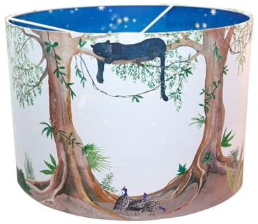 Hartendief Dschungel Pendelleuchte | Für Baby- & Kinderzimmer | Kinderzimmerdesign | Handgemalt & nachhaltig | Deckenleuchte | Deckenlampe | Pendellampe