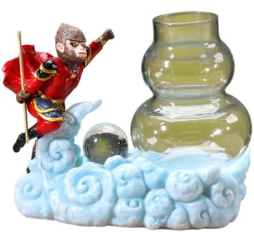 RKVXCJHDR Macetas hidropónicas de cerámica para interiores, pequeñas plantas en maceta de espárragos, recipientes zen, decoración del hogar, macetas para plantas de interior (B)