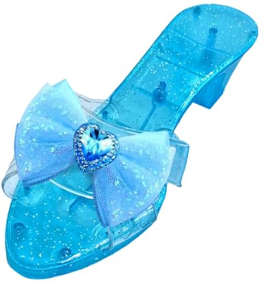 Princess Shoes Toddler – Slippers in 80 g, verkleidete Absätze | Kostümschuhe für kleine Mädchen, Bühnenauftritte, Maskerade-Party, Familienfoto-Requisiten, Veranstaltungen