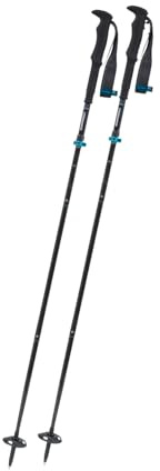 Komperdell FX Lite Carbon Vario Approach Compact Wanderstock Packmass 40 cm Länge 105-125 cm einstellbar Carbon-Aluminium-Faltstock