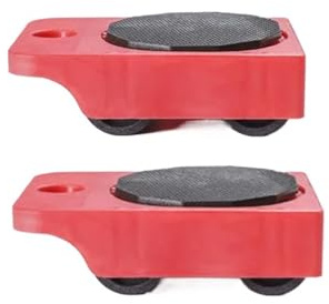 Heavy Duty Furniture Lifter Moving Transport Roller Set Tool Mover Wheel(Wheel-2Pcs)