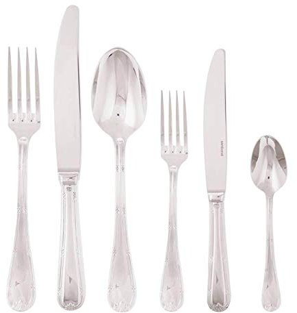 Sambonet Servizio 36 Pz Monoblocco Ruban Croisé Inox
