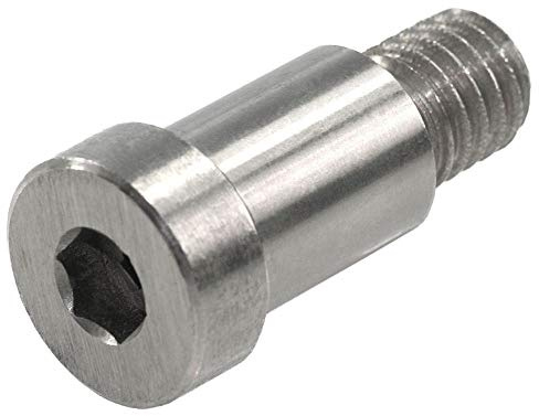 UNICORP SCB281-316-2 Hex Socket Shoulder Screw- 5/32 Shoulder Dia, 3/16 Shoulder Lg, 9/32 Head Dia, 1/8 Head Ht, 6-32 Thread, 316 Stainless QTY-25