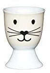 Coquetier tête de chat