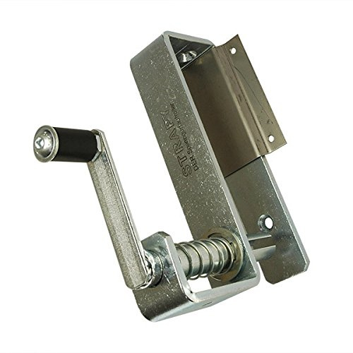 STRAPY® DER Spanngurtaufroller mit Edelstahl-Halteplatte ohne NeodymMagnete | Spanngurtaufroller mit Edelstahl-Halteplatte für die flexible Fahrzeugmontage