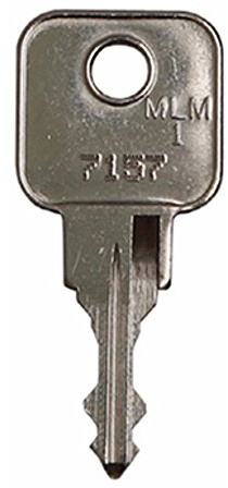 MLM EuroLocks BISLEY L&F Ersatzschlüssel - Schließung 07001 bis 07499 - Nachschlüssel - Zusatzschlüssel - u.a. für Hebelzylinder,Möbelschlösser,Möbelzylinder,Schrankschlösser - Schließung 07020