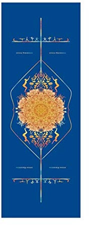 LIANYG Yoga Handtuch Yoga-Decke Schweißabsorbierende rutschfeste Yoga-Handtuchmatte-Abdeckung Schnelle Trockendruck Yoga-Handtücher Yoga Decke (Color : Type 5)