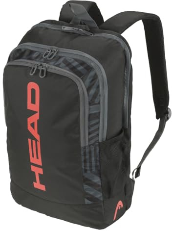 HEAD Base Backpack 17L Black/Orange