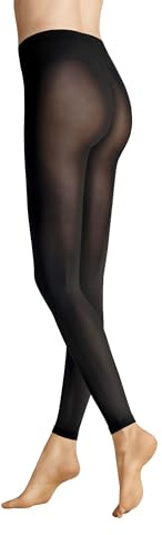 Hudson Femme Leggings Micro 50 Doux pour la Peau 50 DEN Noir Black 0005 50/52