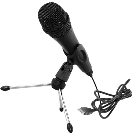VICASKY USB-kondensatormikrofon Für Pc Tischmikrofon Gaming Podcast Und Livestreaming Mit Halterung Und Einstellknopf Für Klare Sprachwiedergabe Und Einfache Installation