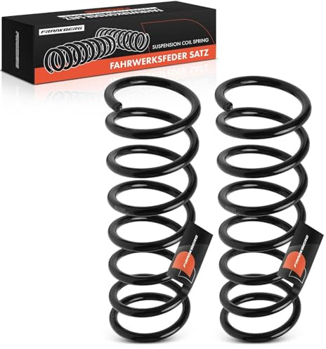 Frankberg 2x Muelles de Suspensión Trasero izquierdo derecho Compatible con V40 Compacto 525 Replace# 31340392