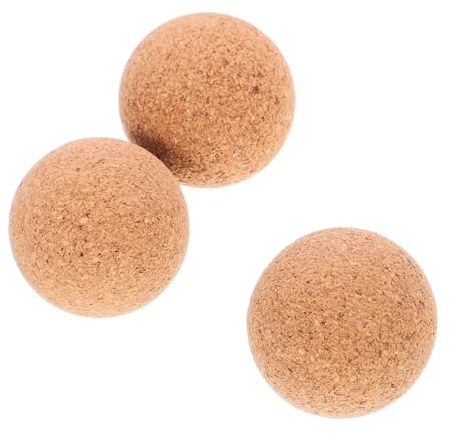 3 Stück-Pack Tischfußballbälle, Braun, Kompakt für Tischkicker | Verschleißfeste Minibälle mit Glatter Oberfläche, Bequem zu Greifen, für Schulpausen und Einkaufszentrum