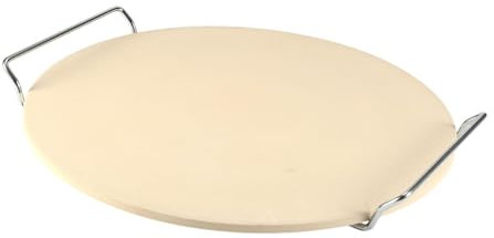 JISADER Pizza Piedra para Horno, Cordierite Herramienta de Pizza versátil portátil de Piedra portátil