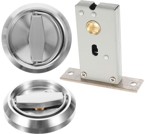 DOITOOL Cerradura Invisible De Acero Inoxidable Mango Oculto Para Puertas Herraje De Seguridad