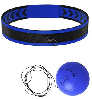 Palla per riflessi da boxe, fascia per allenamento di reazione per principianti, accessorio multifunzionale per adulti e professionisti, divertimento durante l'allenamento