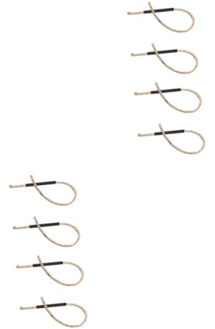 TOYANDONA 8 Juegos Fusible cámping de Cuerda iniciador de portátil Chico mechero de Supervivencia Cuerda de Mecha de Supervivencia cordón de de Mecha Cuerda de